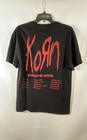 Korn Europe 2025 Tour T-shirt Black Sz L