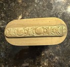 Antique Chinese Brass Tobacco Snuff Box  3x3 25  