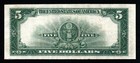 1923  5 Large Size Vf  Historic Silver Certificate 