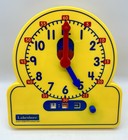 Learning Resources Primary Time Teacher 12-hour Learning Clock W  Time Chips