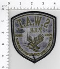 S w a t  North Little Rock  blk od Grn   Arkansas Collectible Police Swat Patch
