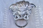 Gianni Versace Door Handle Knocker Medusa Sunglasses Vintage Chain Bag Silver
