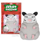 Splat Possum Squishy Squish Squeezable Stress Figure Toy - Archie Mcphee