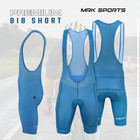 Mens Cycling Bib Shorts Gel Padded With Pockets Breathable Bike Bicycle Tights