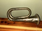 Vintage Military Used Bugle Metal Horn Rare Decorative Collectibles