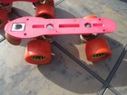 1 Pair Sure Grip Hot Pink Roller Skate Speed Wheels   Trucks 10 Inch Long