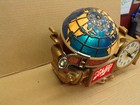 Vintage Schlitz Beer Globe Clock Cash Register Light  W  Motion   Nice   Works  
