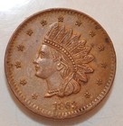 1863 Civil War Token 630-be-2a- G  Parsons-new York  Ny - Storecard