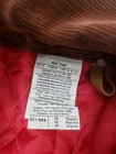 Carhartt Insulated Duck Coveralls Brown Red Quilted Lined Full Zip Workwear