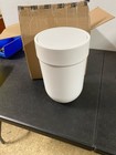 Umbra 023269-660 Touch 6 1 Liter Polypropylene Free Standing Trash Can - White