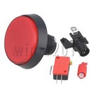 Led Light Lamp 60mm Dia Big Round Arcade Video Game Player Power Switch Button
