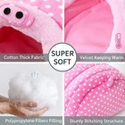 Chinchilla Hedgehog Guinea Pig Bed Accessories Habitat Toys Small Pink Pig Bed