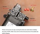 12v Dc Fresh Water Pump 7 5 L min 2 Gpm 100 Psi   12 Volt Diaphragm Self Priming