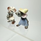 Vintage Hagen-renaker Country Mice Mouse Figurines 