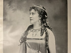 Vintage 1895 Antique Print Madame Nordica As Aida Photogravure Original