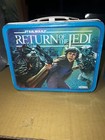 Vintage 1983 Star Wars Return Of The Jedi Metal Tin Lunch Box   Original Thermos