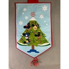 Disney Mickey Mouse Christmas Banner Large Festive Holiday Decor Door Hanger