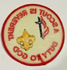 Boy Scouts Of America A Scout Is Reverent Duty To God 3  Pocket Patch