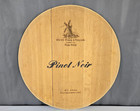 Vintage Old Mill Winery   Vineyards Napa Valley Wine Barrel Lid head Pinot Noir