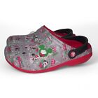 Crocs X Disney Parks 2019 Holiday Christmas Mickey Mouse Clogs Grey Women s 9