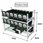 Mining Rig Frame For 14 Gpu Steel Open Air Miner Mining Frame Rig Case Support