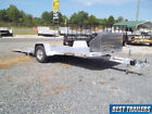 2025 Aluma 8214 Hs 7x14 Tilt Polaris Slingshot Trailer All Aluminum Carhauler