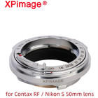 Xpimage Contax Rf-m Lens Adapter For Nikon S Mount Lens To Leica M M6 M9 Camera