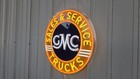 Gmc Trucks Sales   Service Led Neon Sign Vintage Garage Man Cave Wall Decor