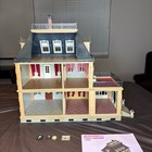 1989 Playmobil 5300 Victorian Mansion Expansion House Set Missing Stairs Railing