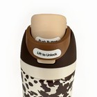 Authentic Owala Color Drop 32oz Freesip Cowgirl Core Cow Print Water Bottle