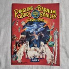 Ringling Bros  Barnum   Bailey Circus Program Magazine W poster 1981  110th Ed 