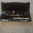 Sale Schiller German Piccolo Raised Silver Lip Plate W  Case