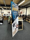Pop Up Banner Stand X Frame Printed Roll pop pull Up Exhibition Display Stand