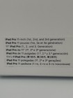 Apple Smart Folio  for Ipad Pro 11-inch -1st 2nd 3rd Generation  Black- Genuine