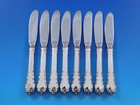 Modern Victorian By Lunt Sterling Silver Butter Spreader Hh Modern 6 1 4  Set 12