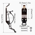 2pcs Shovel Mount For Roof Rack Truck Jeep Offroad Roof Rack Axe Holder Clamp