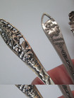 Four  Antique  Sterling - Christmas  - Souvenir Spoons W  Santa  1 71 Toz