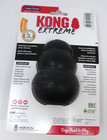 Kong Extreme Large Fetch   Chew Dog Toy Black Durable Rubber Treat Stuffable 4 
