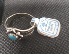 Rare Vintage Maisels Indian Trading Post Navajo Sterling Turquoise Ring Nwt Sz6