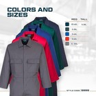 Portwest S999 Men s Work Coveralls Protective Polycotton Overalls Mechanics Diy