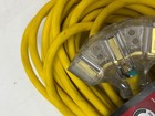 3pk Husky 50ft 14 3 Medium Duty Indoor outdoor Extension Cord Multi Outlet End
