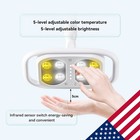 10w Dental 8 Led Lamp Oral Light Lamp Adjustable Induction Sensor For Unit Chair