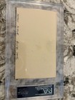 Danny Ainge Signed 3x5 Index Card Nba Mlb Celtics Suns  Bluejays Psa dna