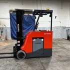 2021 Toyota 8bncu20 4000lb Used Stand Up Forklift Triple Mast Sideshift 4804 Hrs