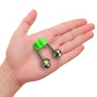 Ufish Fishing Rod Bells 15-100 Pcs Set Bite Pole Double Clip Alert Bells