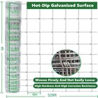 4ft Heavy Galvanized 328ft Cattle Fence Livestock Horse Goat Hog Wire