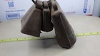 Three 3 Antique Cow Goat Bells Rustic Western Home Decor Collectible
