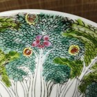 Chinese Qing Qianlong Famille Rose Porcelain Cabbage Peach Pattern Plate 10 23 