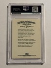 Mario Andretti Signed Autographed 2007 Allen   Ginter Card Indy Car Psa dna Rare