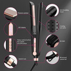 Airflow Styler  Titanium Flat Iron Hair Straightener  Professional Curling Iron 